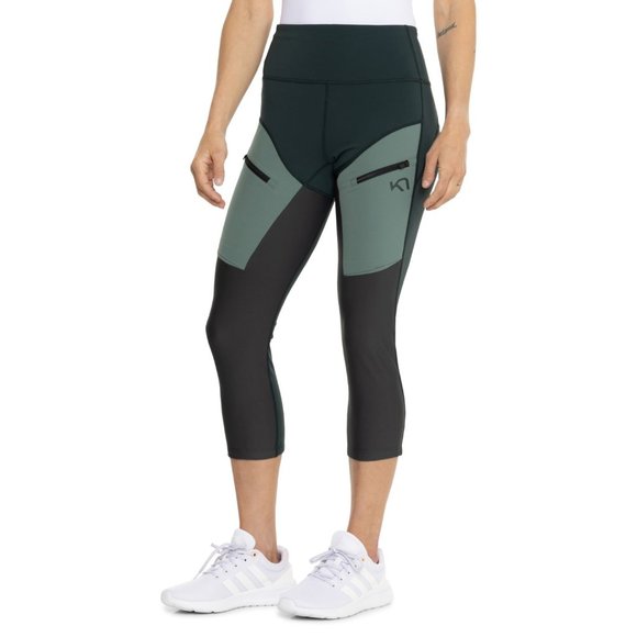 NEW Kari Traa Ane Hiking Capris - UPF 40+  Pine color 362sn - Picture 1 of 5